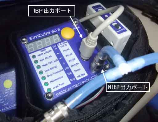 観血血圧シミュレーション
