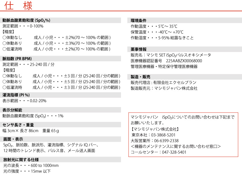 マシモispo2アンドロイド